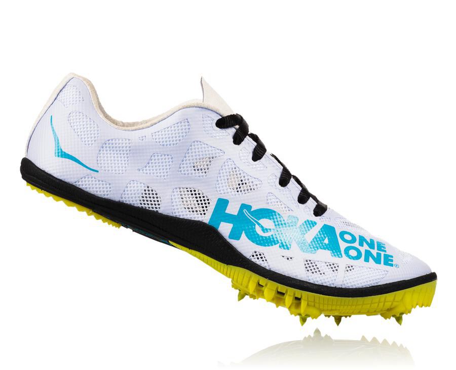 Spikes Atletismo Hoka One One Mujer Blancos - Rocket X - KCQE49827